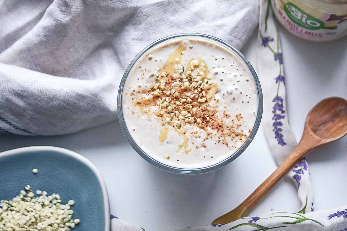 Milchshake Banane - Buntes Gemüse Milchshake Banane - Buntes Gemüse