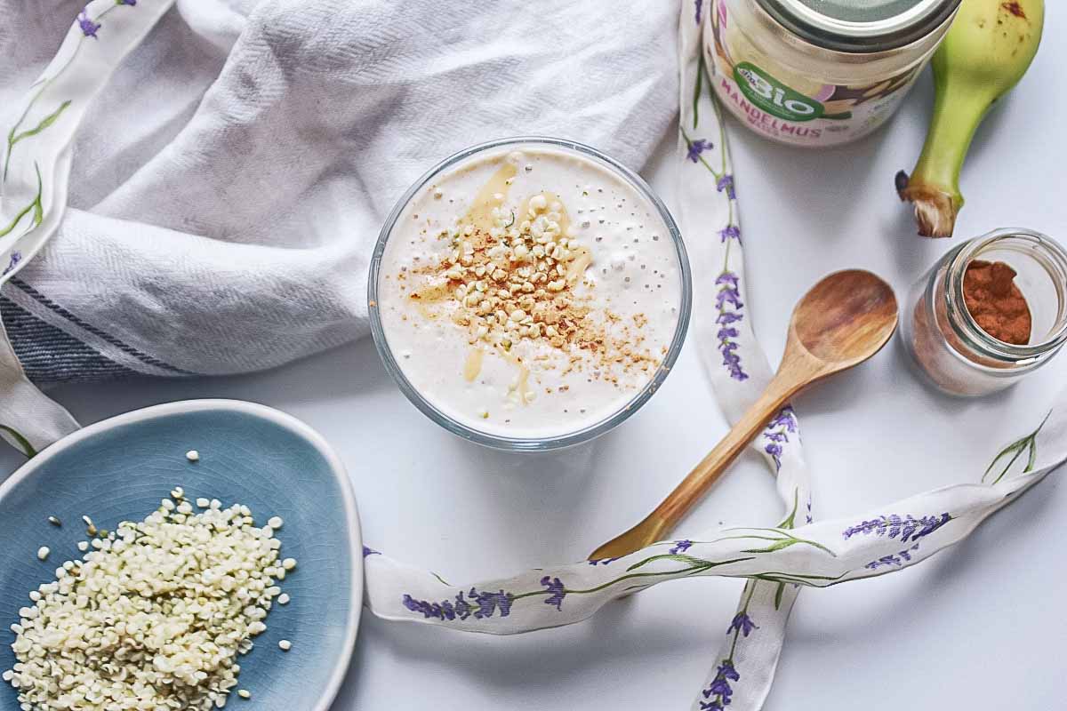 Milchshake Banane - Buntes Gemüse