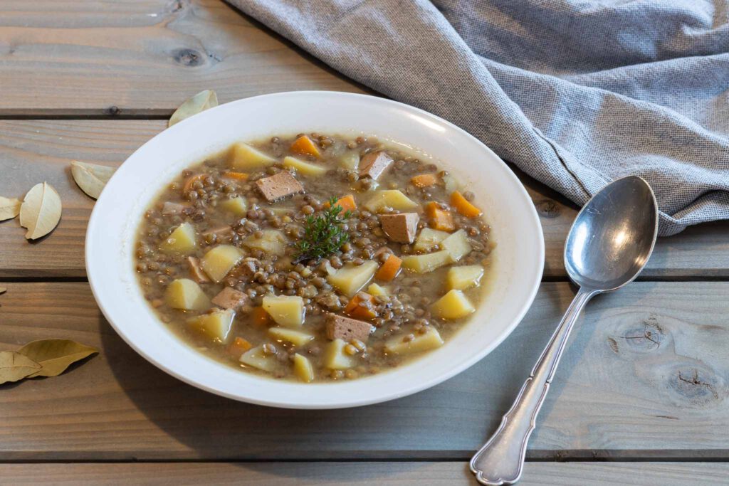 Vegane Linsensuppe