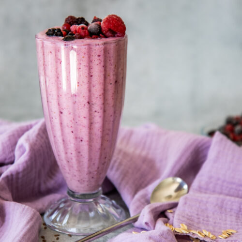 Schnelles Frühstück mit dem sommerlichen Frühstücksshake - Buntes Gemüse