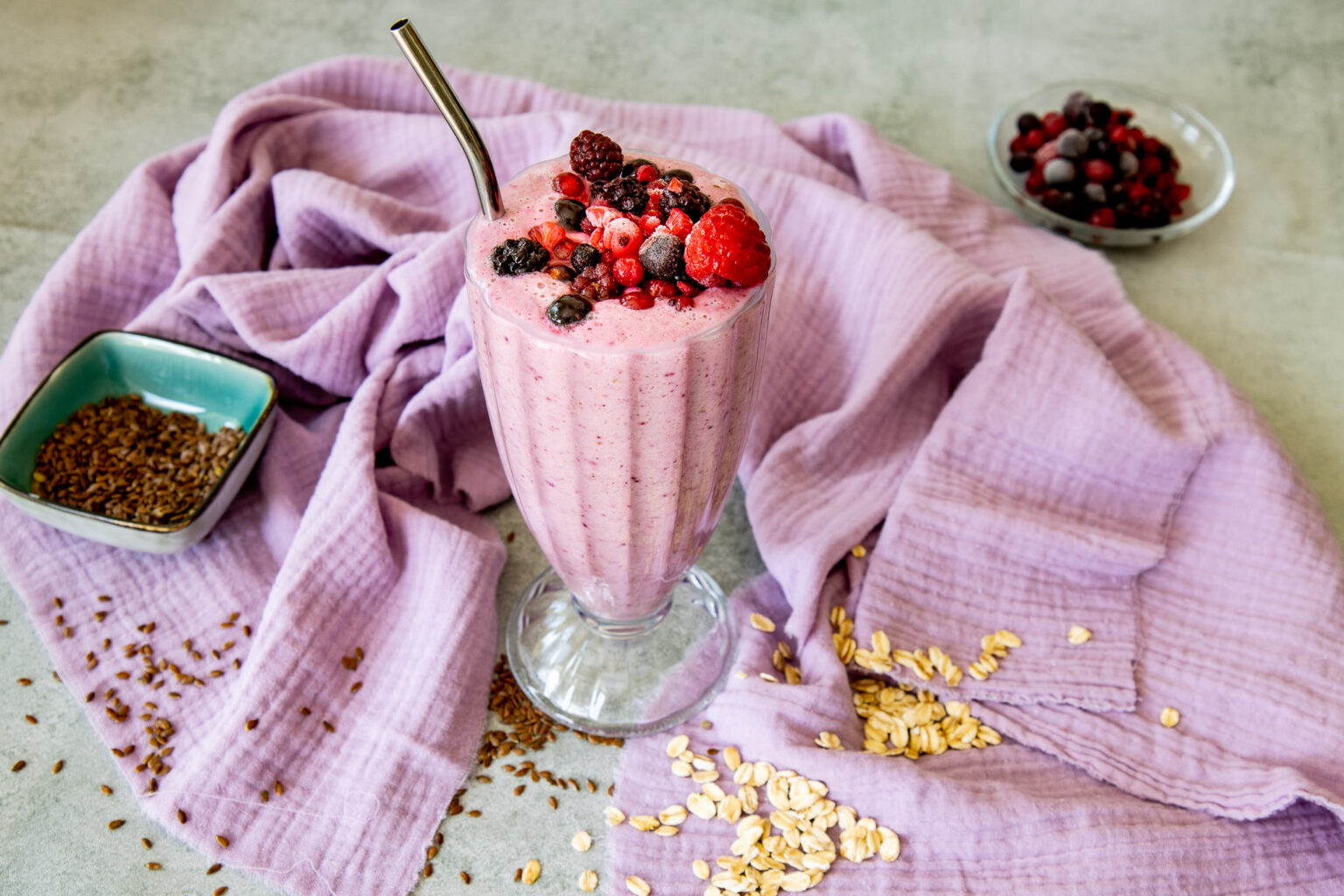 Schnelles Frühstück mit dem sommerlichen Frühstücksshake - Buntes Gemüse